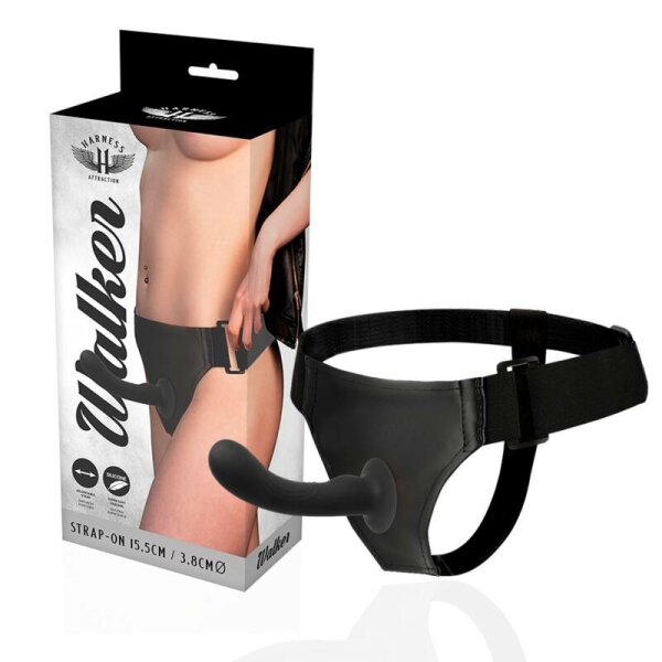 imagen HARNESS ATTRACTION - RNES SILICONA WALKER G-SPOT 15.5 CM -O- 3.8 CM