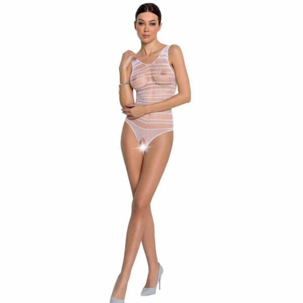 imagen PASSION - WOMAN BS086 BODYSTOCKING BLANCO TALLA UNICA