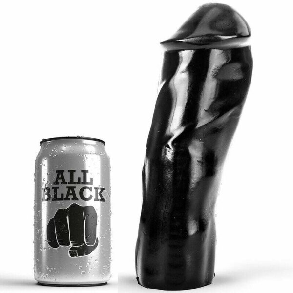 imagen ALL BLACK - DILDO REALISTICO 20 CM