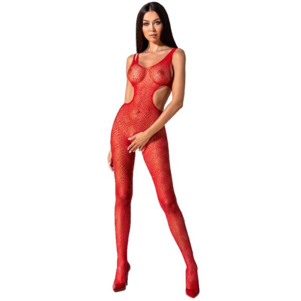 imagen PASSION - WOMAN BS085 BODYSTOCKING ROJO TALLA UNICA