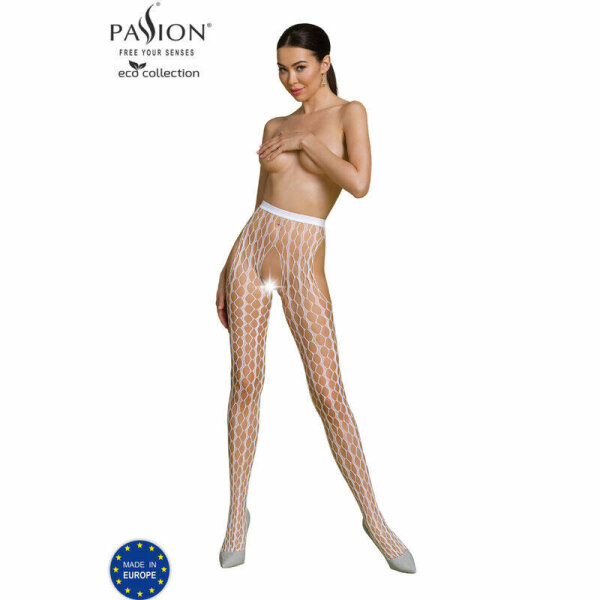 imagen PASSION - ECO COLLECTION BODYSTOCKING ECO S007 BLANCO