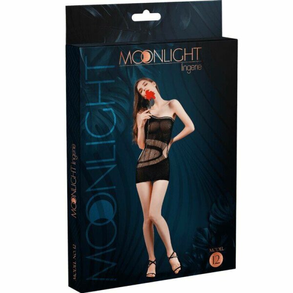 imagen MOONLIGHT - MODELO 12 VESTIDO NEGRO TALLA UNICA