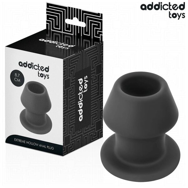 imagen ADDICTED TOYS - PLUG ANAL HUECO EXTREM SILICONA TALLA M 8,7 CM