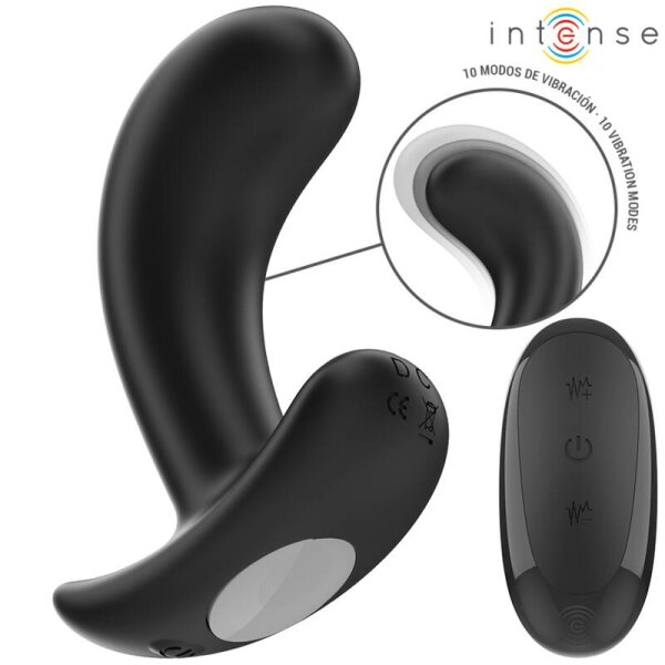 imagen INTENSE - CHANDLER PLUG ANAL 10 VIBRACIONES NEGRO CONTROL REMOTO