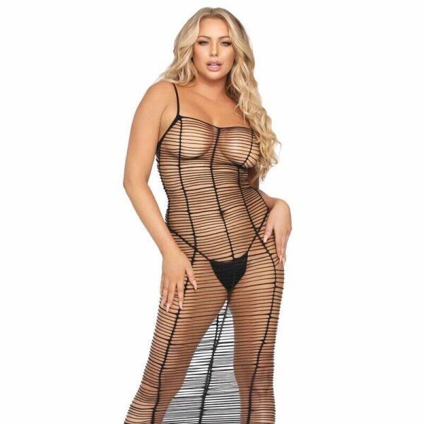 imagen LEG AVENUE - VESTIDO LINEAS HORIZONTALES TALLA UNICA