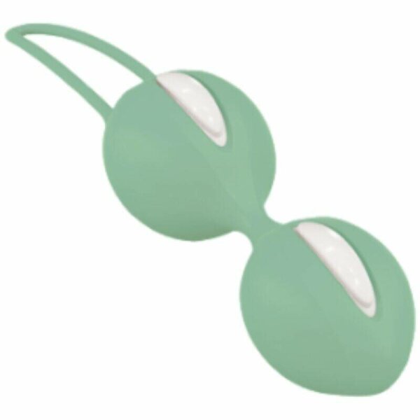 imagen FUN FACTORY - SMARTBALLS DUO BOLAS PELVICAS BLANCO / VERDE PISTACHO