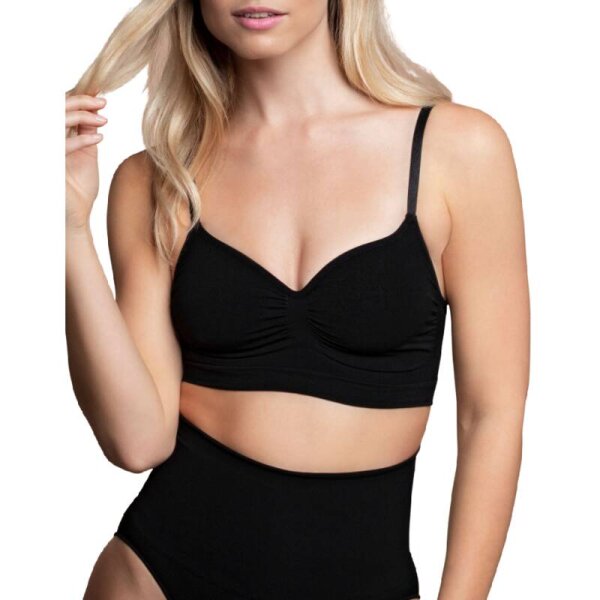 imagen BYE-BRA - MEDIUM CONTROL SUJETADOR SIN COSTURAS NEGRO TALLA XL