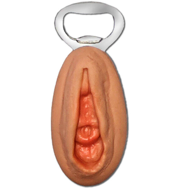 imagen DIABLO PICANTE - ABRIDOR CON FORMA VAGINA NATURAL