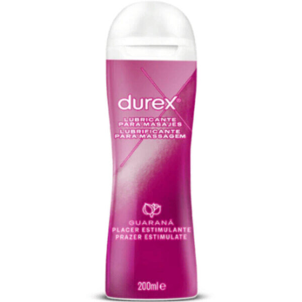 imagen DUREX - GEL LUBRICANTE DE MASAJE ESTIMULANTE GUARANÁ 200 ML