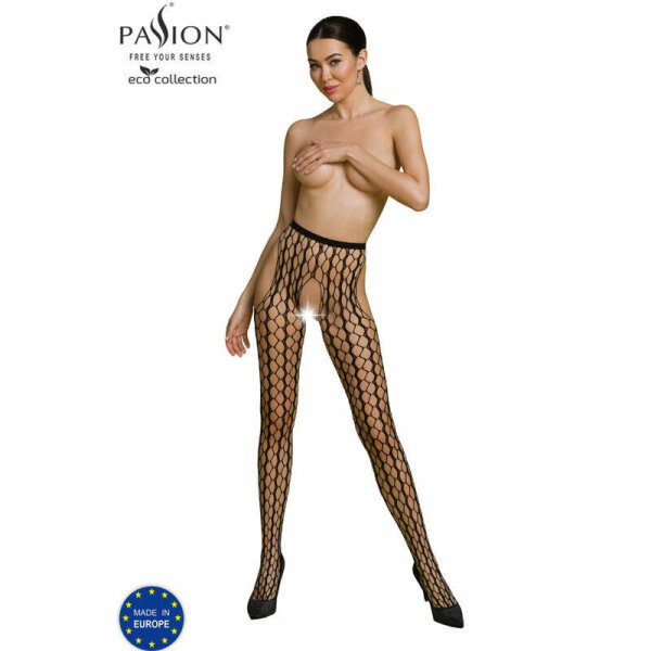 imagen PASSION - ECO COLLECTION BODYSTOCKING ECO S007 NEGRO