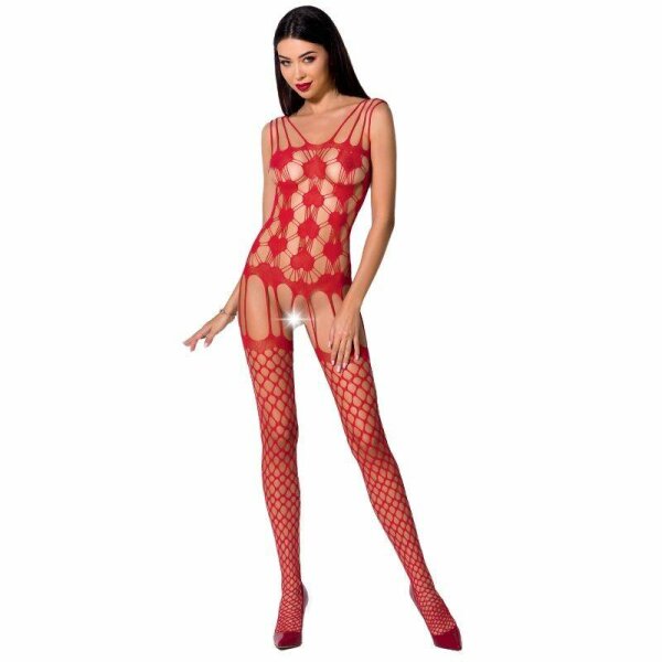 imagen PASSION - WOMAN BS067 BODYSTOCKING ROJO TALLA UNICA