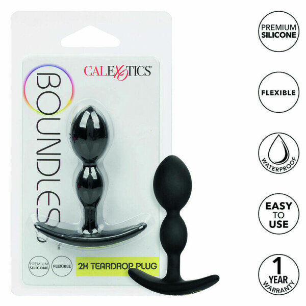 imagen CALEXOTICS - BOUNDLESS PLUG ANAL LGRIMA 2X