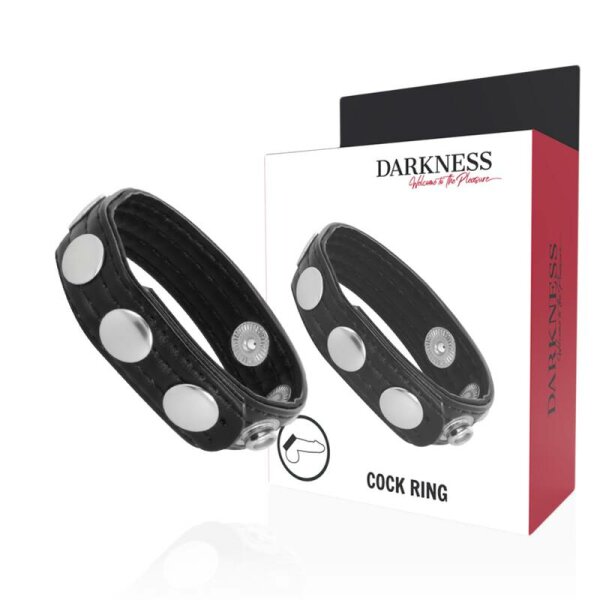 imagen DARKNESS - LEATHER ANILLO ERECCIÓN