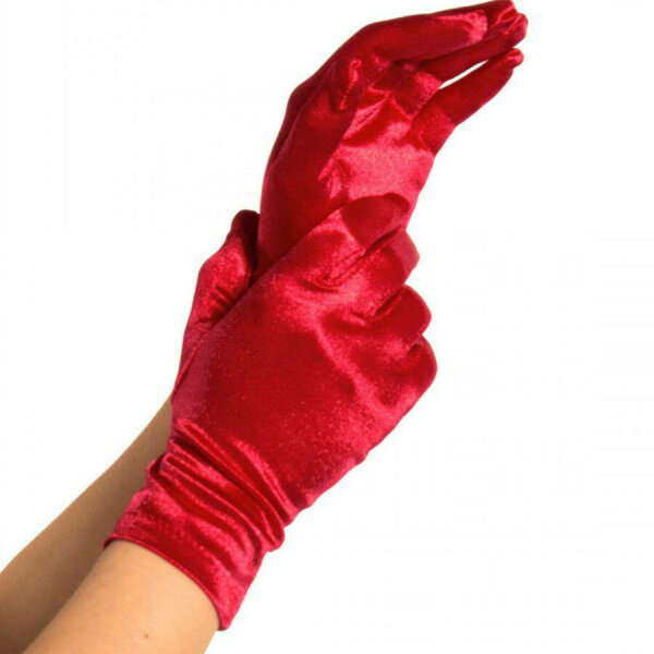 imagen LEG AVENUE - GUANTES SATIN ROJO