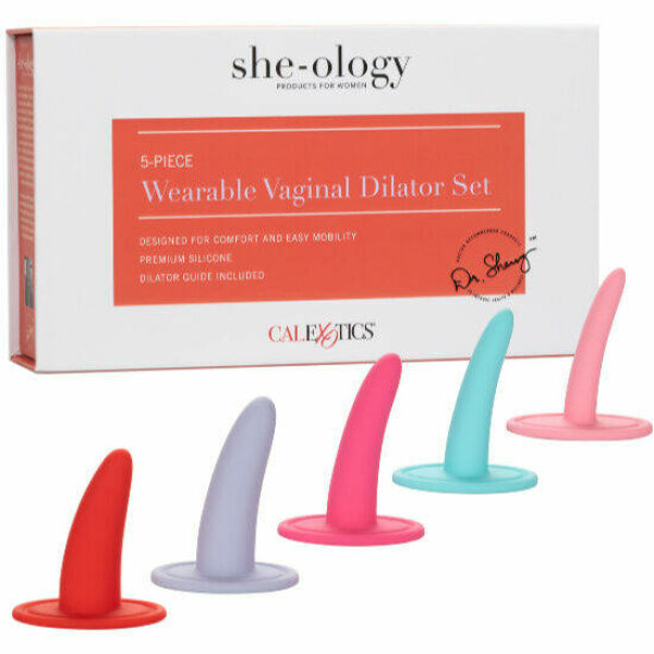 imagen CALEXOTICS - KIT 5PC DILATADORES VAGINALES O ANALES MULTICOLOR