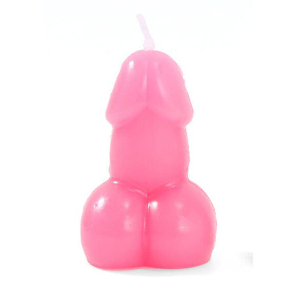 imagen DIABLO PICANTE - VELA CON FORMA DE PENE COLOR FUCSIA