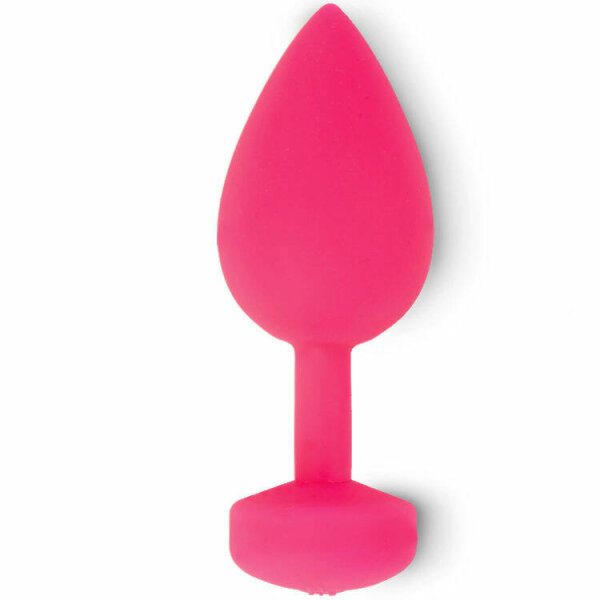 imagen G-VIBE - FUNTOYS GPLUG ANAL VIBRADOR RECARGABLE GRANDE ROSA NEON 3.9CM