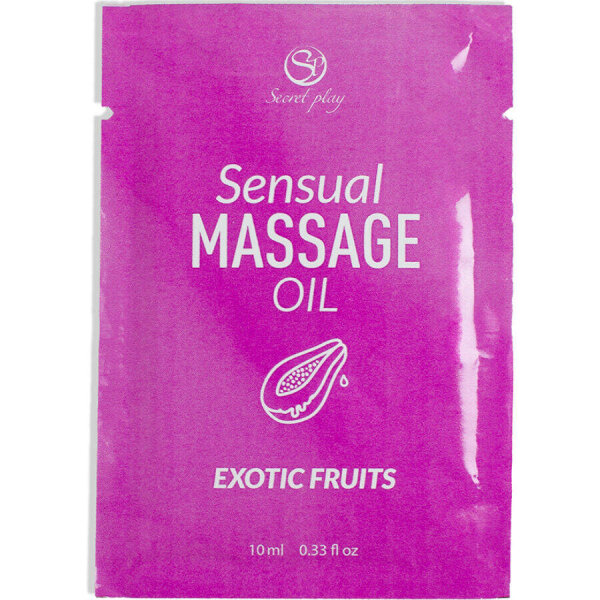 imagen SECRETPLAY - MONODOSIS ACEITE DE MASAJE FRUTAS EXÓTICAS 10 ML