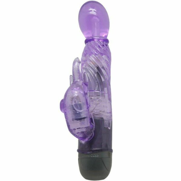 imagen BAILE - GIVE YOU A KIND OF LOVER VIBRADOR CON RABBIT LILA 10 MODOS