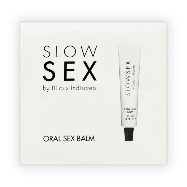 imagen BIJOUX - SLOW SEX BALSAMO PARA SEXO ORAL MONODOSIS