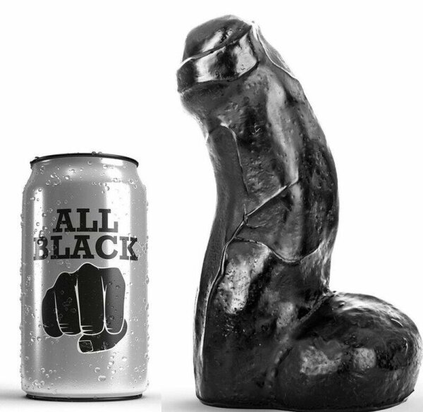 imagen ALL BLACK - REALISTIC DONG NEGRO 17 CM