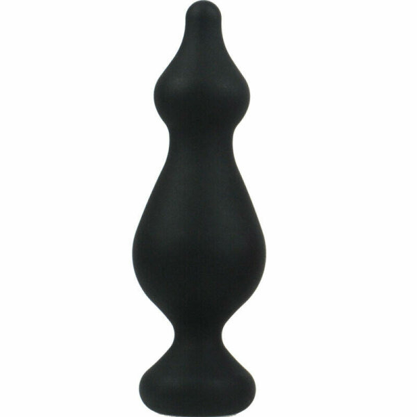 imagen ADRIEN LASTIC - AMUSE PLUG ANAL SILICONA NEGRO TALLA L