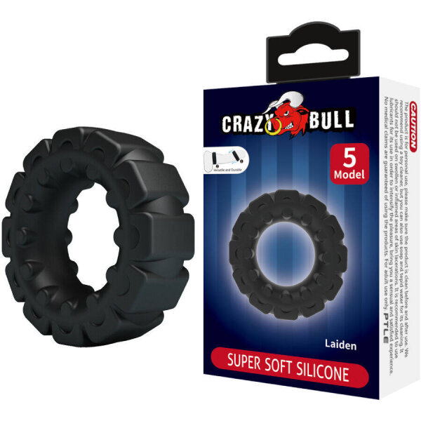 imagen CRAZY BULL - LAIDEN ANILLO SILICONA MODELO 5