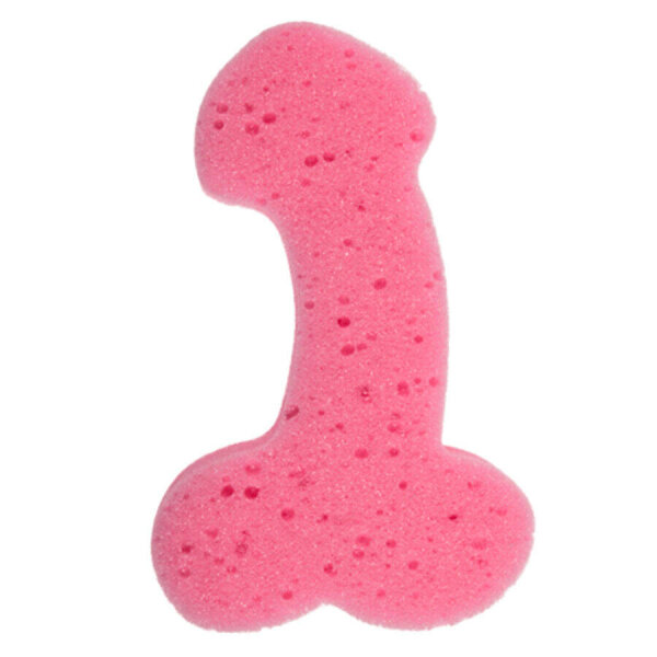 imagen DIABLO PICANTE - ESPONJA CON FORMA DE PENE ROSA