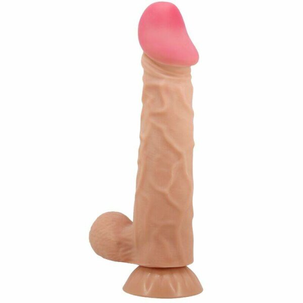 imagen PRETTY LOVE - SLIDING SKIN SERIES DILDO REALÍSTICO CON VENTOSA PIEL DESLIZANTE 24 CM