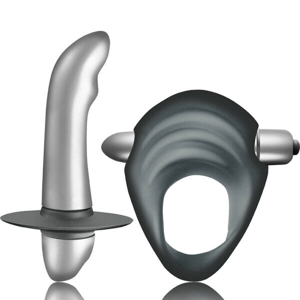 imagen CLIMAXIMUM - ENTICE KIT ANILLO PARA PENE + VIBRADOR PRÓSTATA PRINCIPIANTES