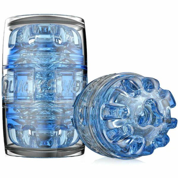 imagen FLESHLIGHT - MASTURBADOR QUICKSHOT TURBO BLUE ICE