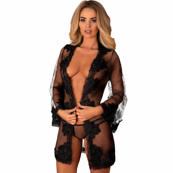 imagen LIVCO CORSETTI FASHION - HERINA LC XG056 BATA + PANTY NEGRO TALLA ÚNICA