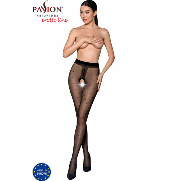 imagen PASSION - TIOPEN 018 MEDIAS NEGRO 1/2 20 DEN
