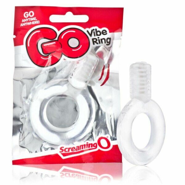 imagen SCREAMING O - ANILLO VIBRADOR GO TRANSPARENTE