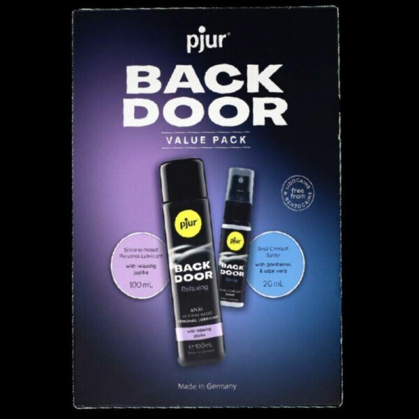 imagen PJUR - BACK DOOR SET DE LUBRICANTE ANAL Y SPRAY