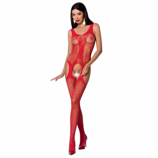 imagen PASSION - WOMAN BS072 BODYSTOCKING TALLA UNICA ROJO
