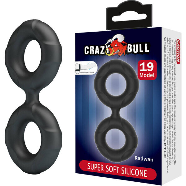 imagen CRAZY BULL - RADWAN ANILLO DOBLE SILICONA MODELO 19