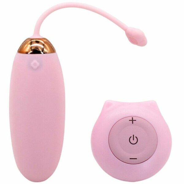 imagen ARMONY - KITTY FUN HUEVO VIBRADOR CONTROL REMOTO 10 VIBRACIONES ROSA