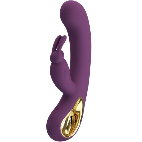imagen PRETTY LOVE - LIAM VIBRADOR RABBIT & PUNTO G CONTROLADO POR APP LILA